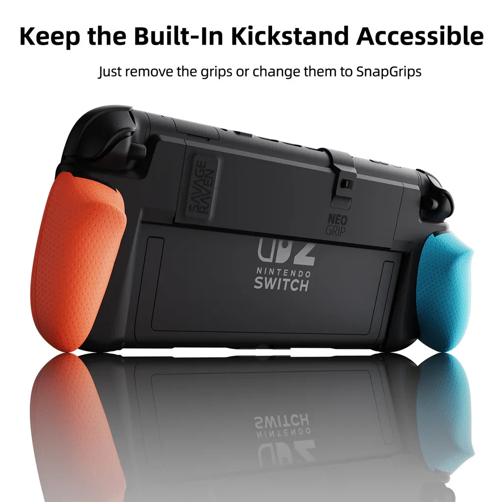 Savage Raven Nintendo Switch 2 NeoGrip + MaxCarry Case