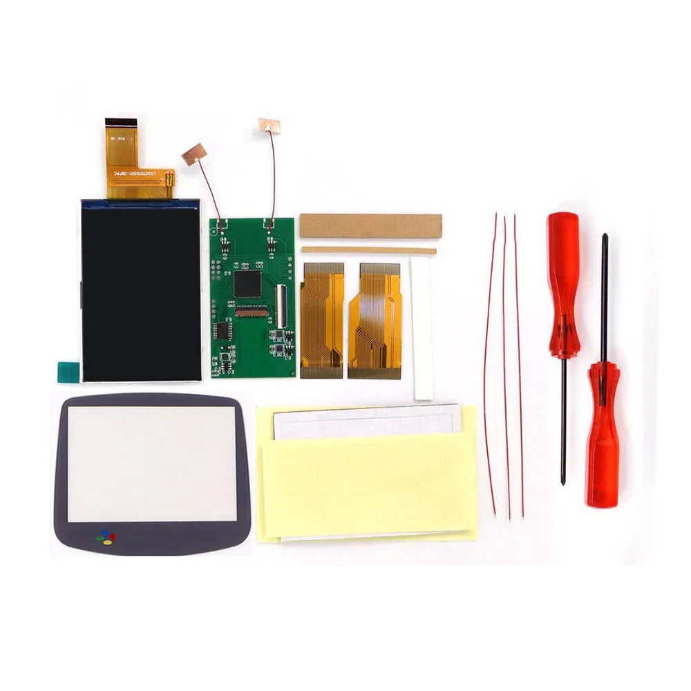 HISPEEDIDO GBA V5 3.0 Inch Backlight IPS LCD Kit 720x480 Drop-in