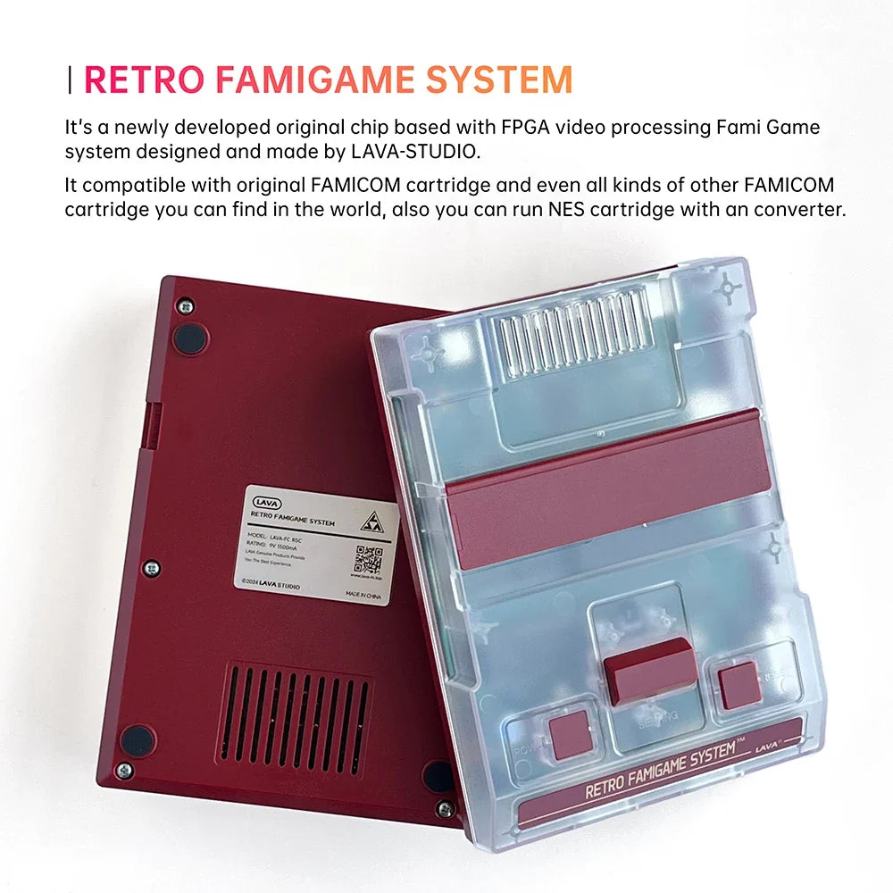 NES Famicom LAVA-FC RSC RGB Console, RGBS S-Video Output
