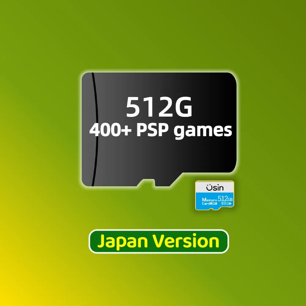 Game TF Card for Trimui Smart Pro and Brick, 256G-512G Games