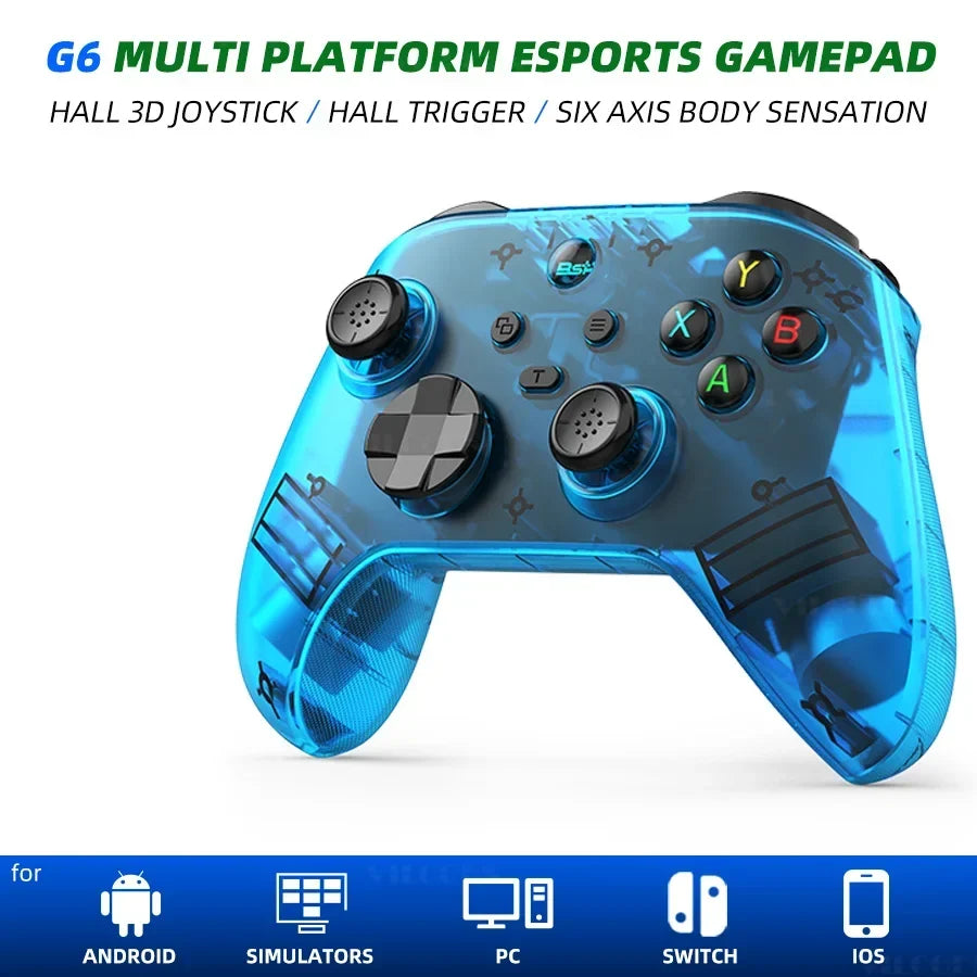 G6 Hall Mobile Game Controller for Switch, iOS, Android, PC