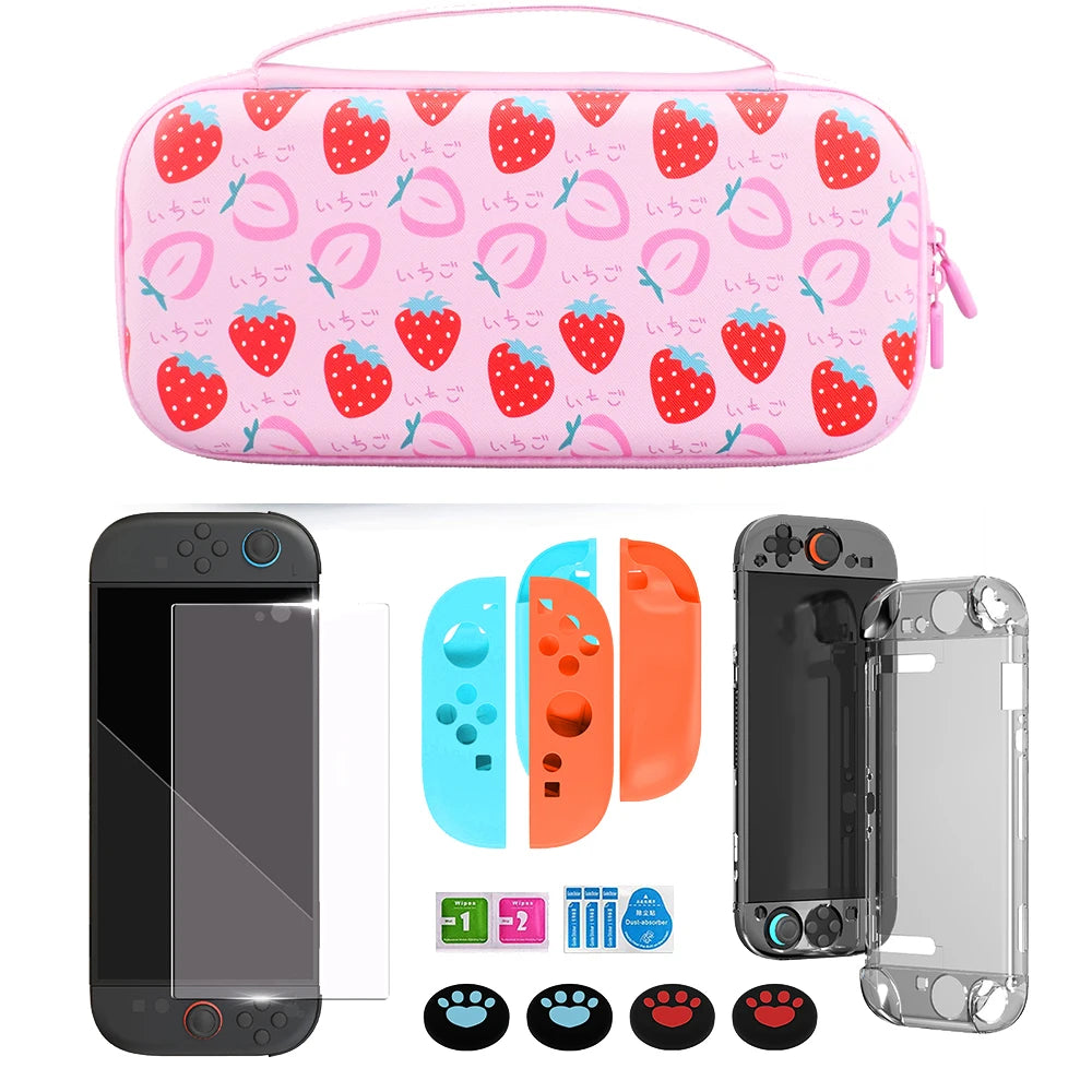Carrying Case Kit for Nintendo Switch 2 with Glass & Joy-Con Case