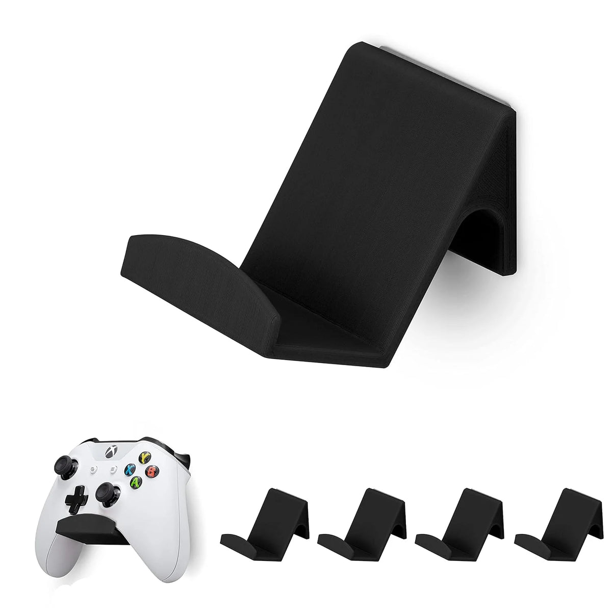 5 Pcs Acrylic Controller Holder for PS5 & Switch, Universal Stand