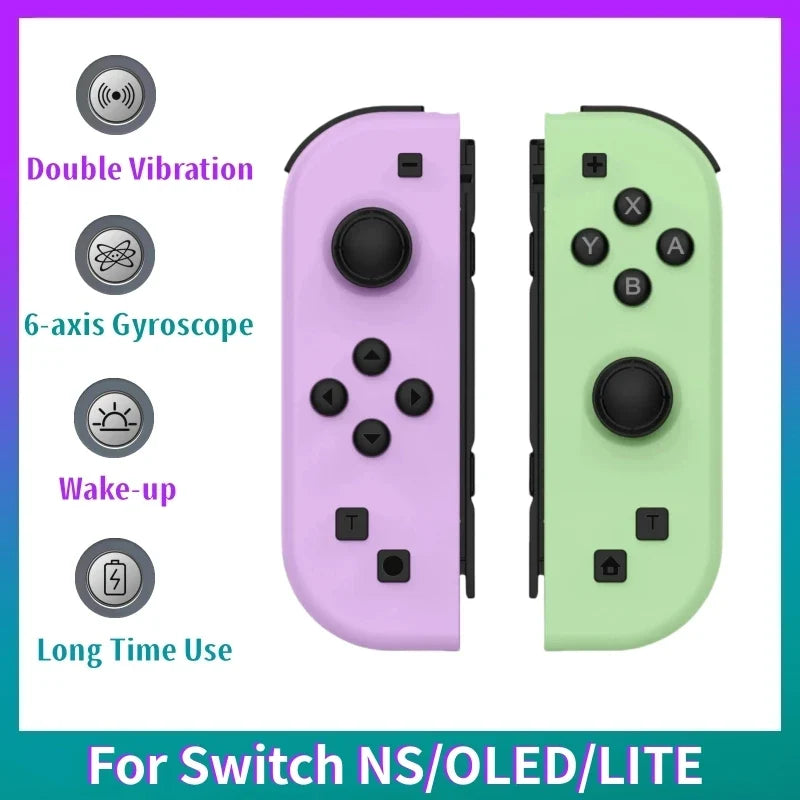 KIPADOG Wireless Controller for Switch OLED Lite, Dual Vibration