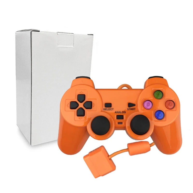 Wired Gamepad for PS2 Controller for  PS2/PS2 Joystick for Playstation 2 Vibration Shock Joypad Wired Controle
