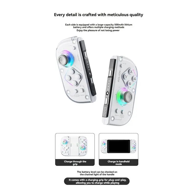 Aolion BT 5.2 Controller for Switch, Lite, OLED, PC