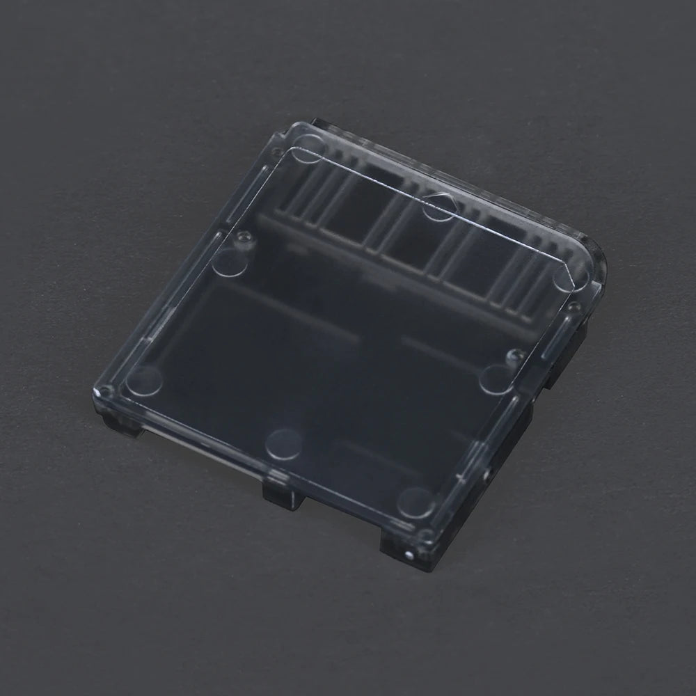Chiscart DSpico Micro USB Injection Molded Transparent Case Compatible with Original PCB For NDS NDSL DSi 3DS Consoles