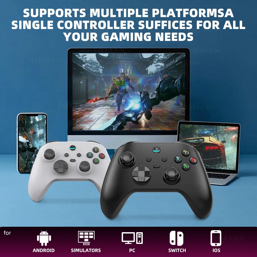 VILCORN G6 Wireless Hall Controller for Phone, PC and Switch