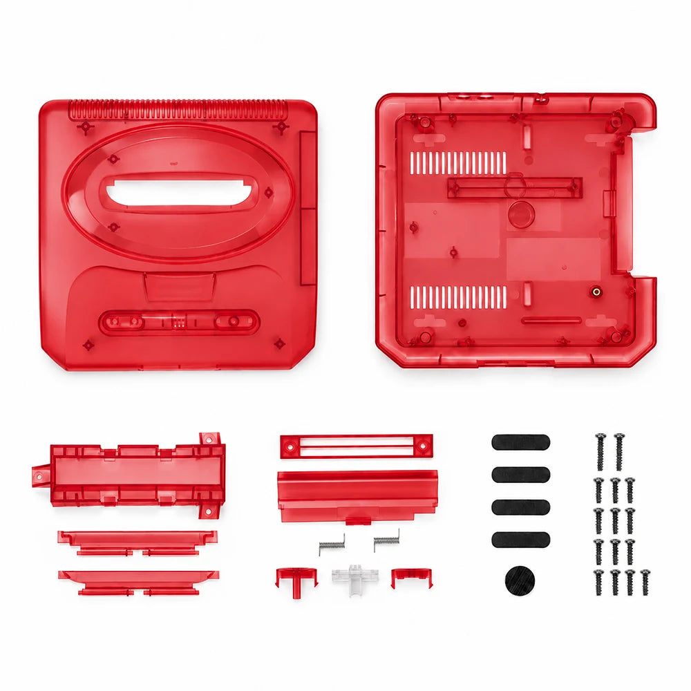 LinkRetro Mega Drive II / Genesis 2 Transparent Shell