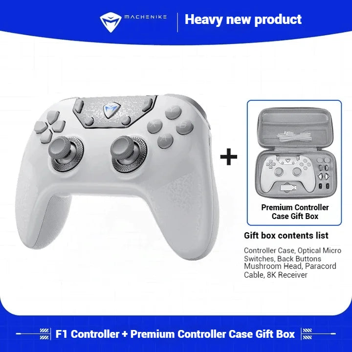 Machenike F1 Wireless Controller Dual 8K Tri-Mode Hot Swap