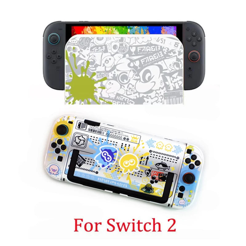 Hard Crystal Case for Nintendo Switch 2 & OLED with TV Dock