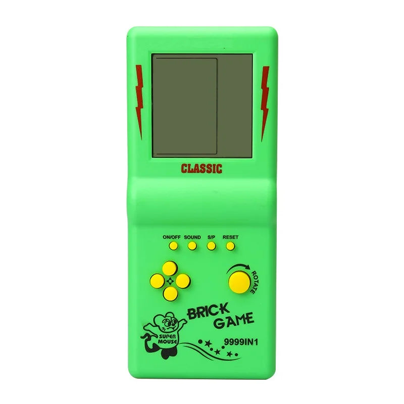 Handheld Portable Classic Game Console BRICK GAME Players Nostalgic Educational Toys 4 Colorful Elderly Childhood Christmas Gift