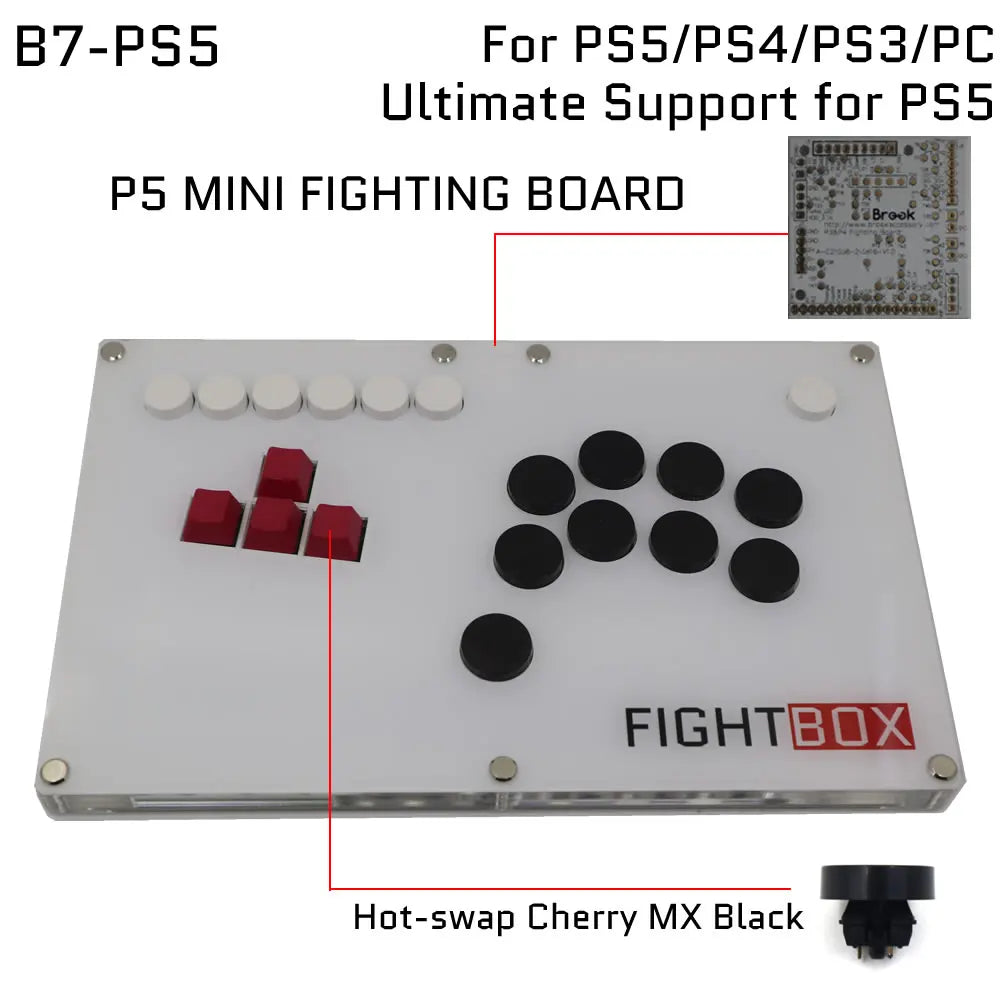 FightBox B7 All-Button Leverless Controller for PC/PS4/PS5