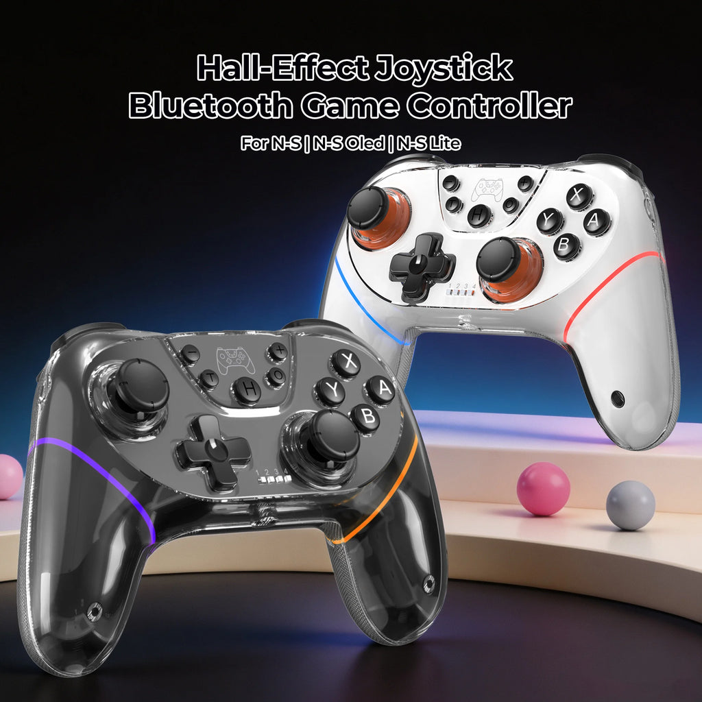 Bluetooth Wireless Controller for Switch, OLED, Lite, RGB
