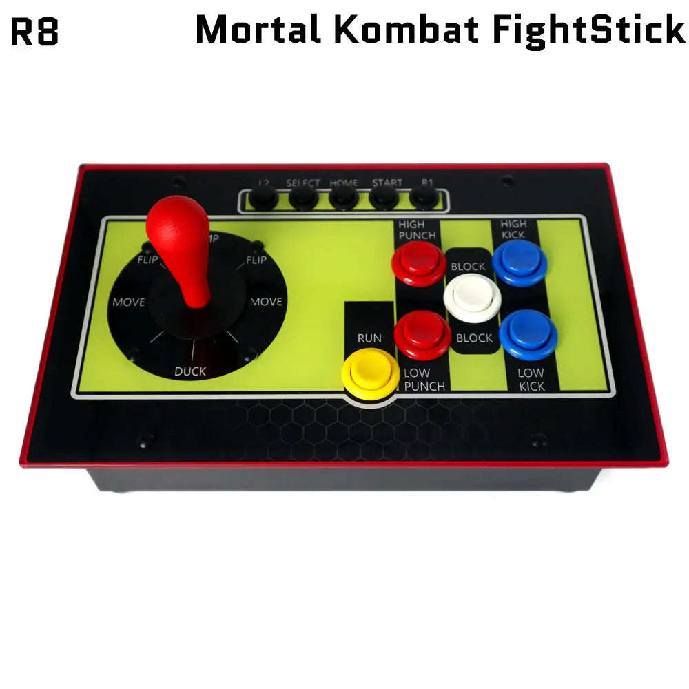 FightBox R8 Arcade Fight Stick with RP2040 for PC, PS3, PS4