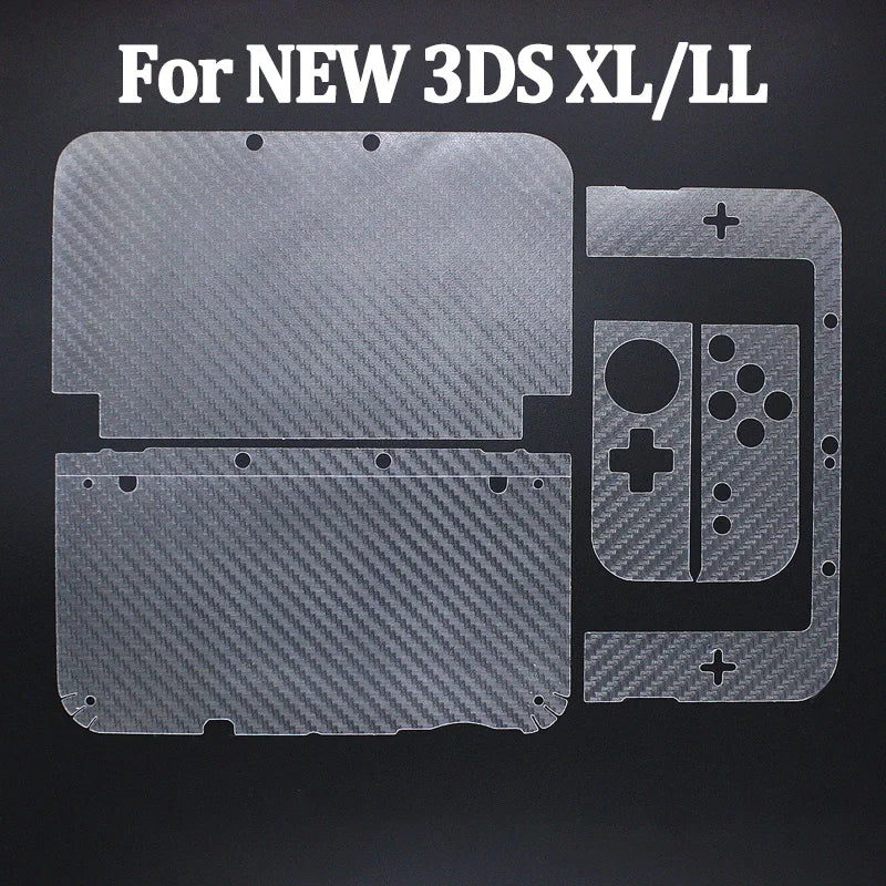 1PC Anti Scratch Carbon Fiber Full Body Skin Sticker Protective Film For 2DS/3DS/New 2DSXL/3DSXL/NDSL/NDSI XL/Switch/2/Oled/Lite