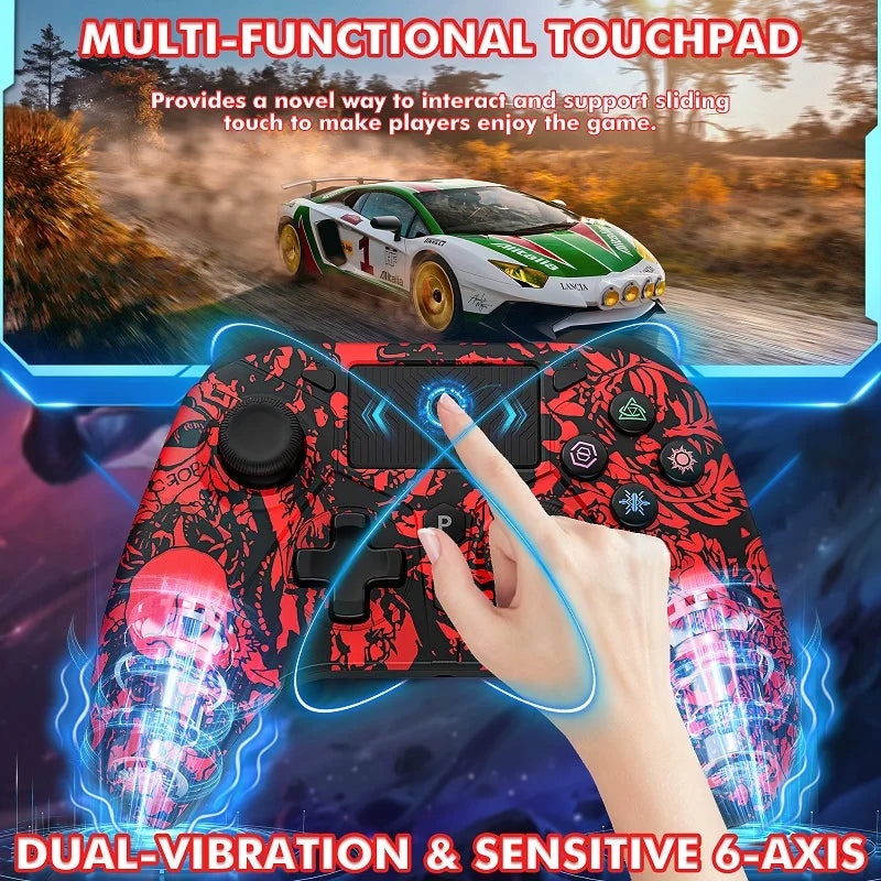 Bonacell PS5 Wireless Controller with Turbo & Macro Programming