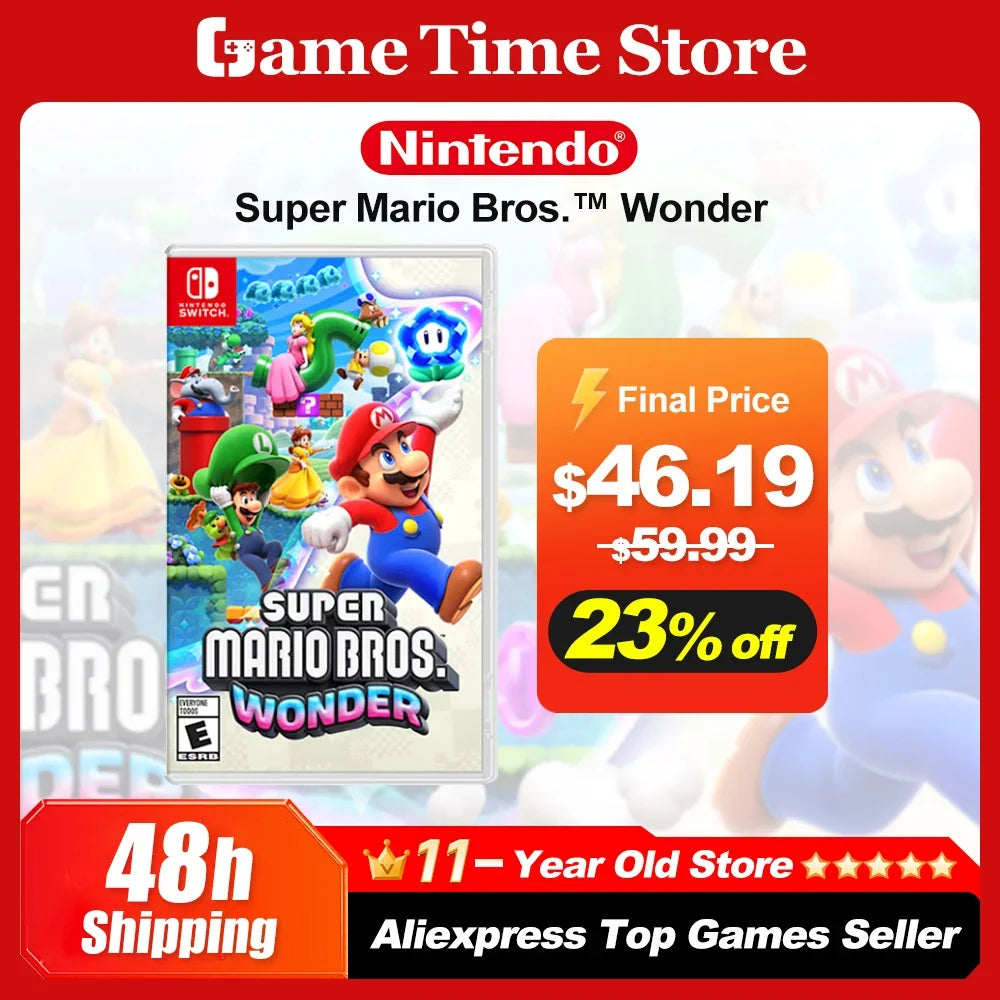 Super Mario Bros. Wonder for Nintendo Switch - Game Card