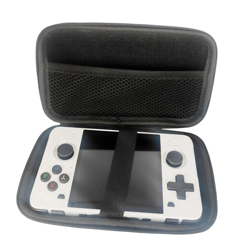 3-IN-1 Bag+Glass+Cap for R36S/R35S Portable Storage Bag & 2Pcs Screen Tempered Glass Film & Joystick Cap for R36S Accessories