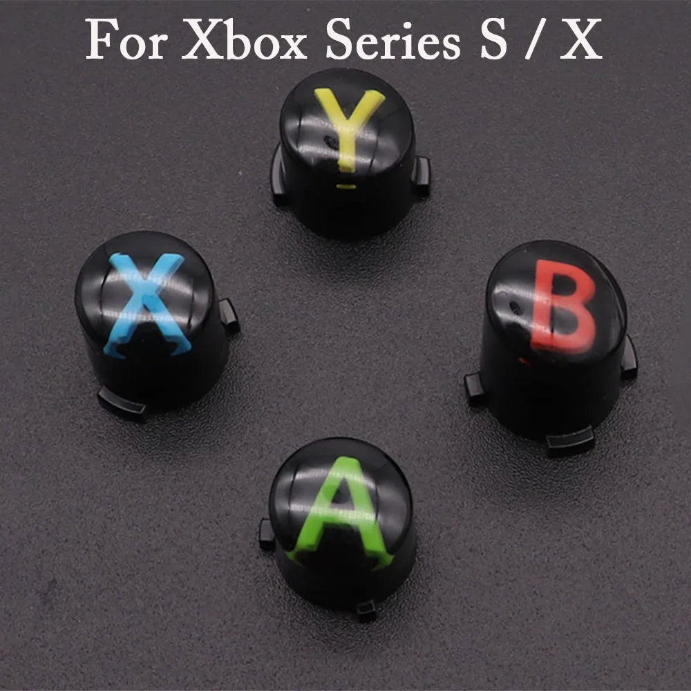 1 Set for Xbox Series S/X Controller Replacement ABXY Button Kit for Xbox One S Elite Series 1/2 Gamepad Button Accessories