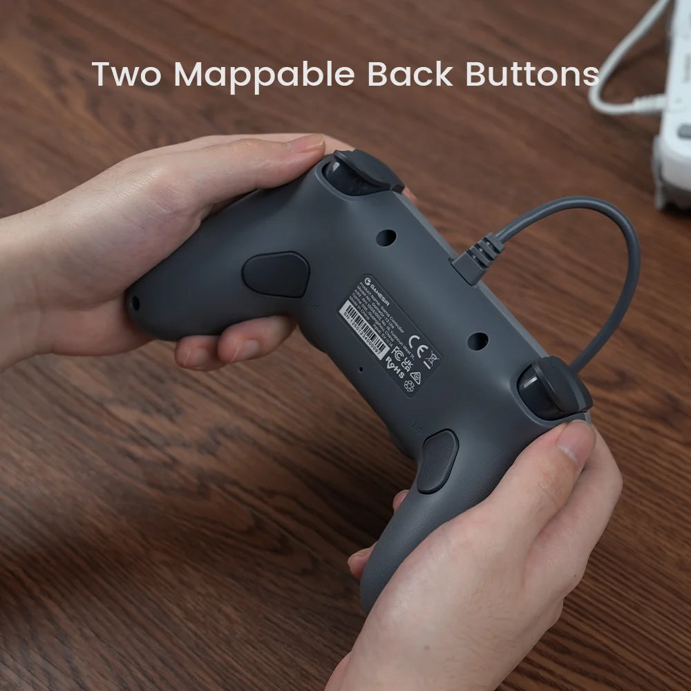 GameSir Retro Wired Gamepads for PC Steam Switch 2/1 Controller Tegenaria Lite Controle Hall Effect Stick 1000Hz Polling Rate