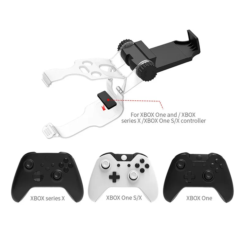 Phone Clip Holder for Xbox Series X/S Controller, Rotating