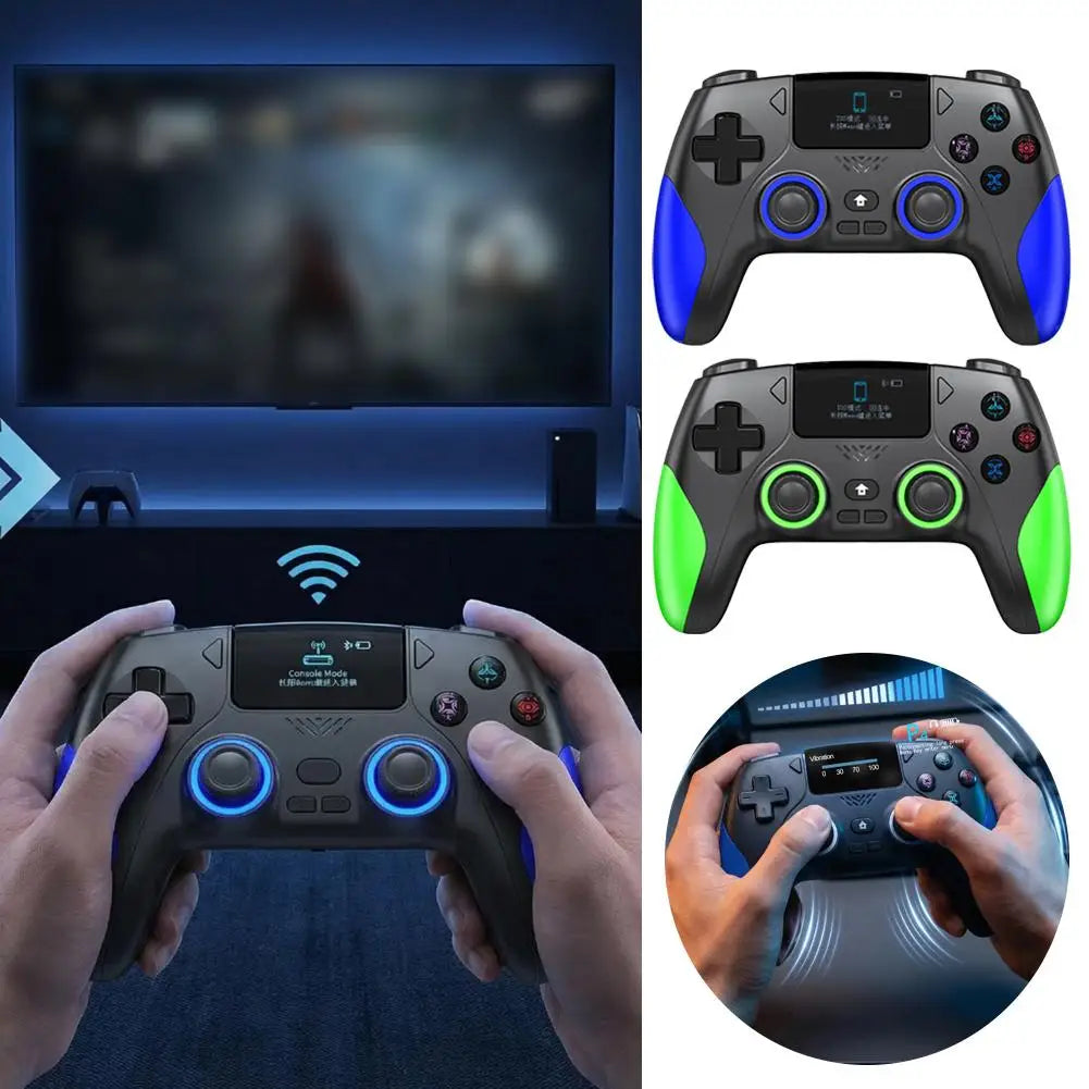 Wireless Game Controller With Screen For Ps 4 For Ios For Switch