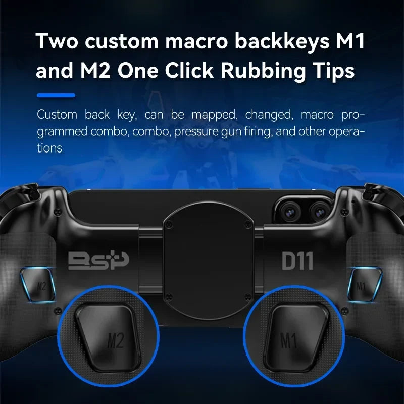BSP D11 Telescopic Mobile Gamepad for Android iOS PS4 Switch