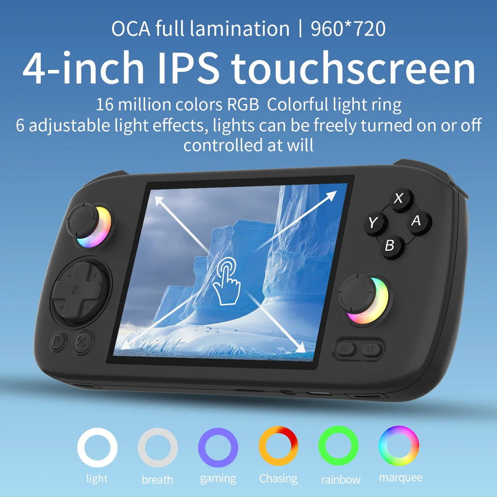 ANBERNIC RG406H Android 13 Handheld, 4 Inch IPS, 3D Hall Joystick