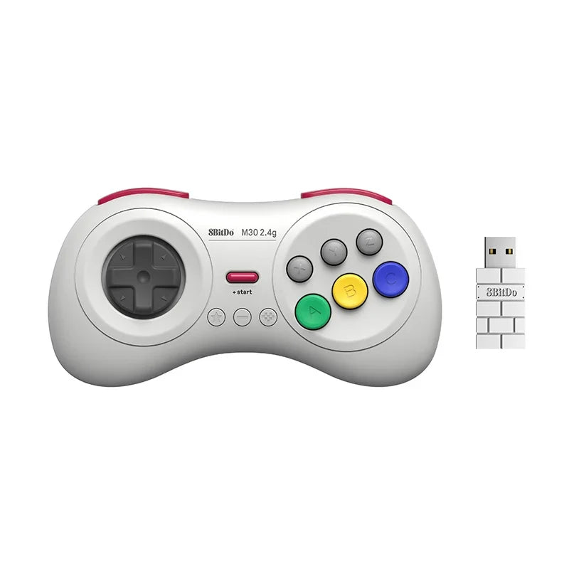 8BitDo M30 2.4G Mini Gamepad for Sega Genesis & Mega Drive Mini