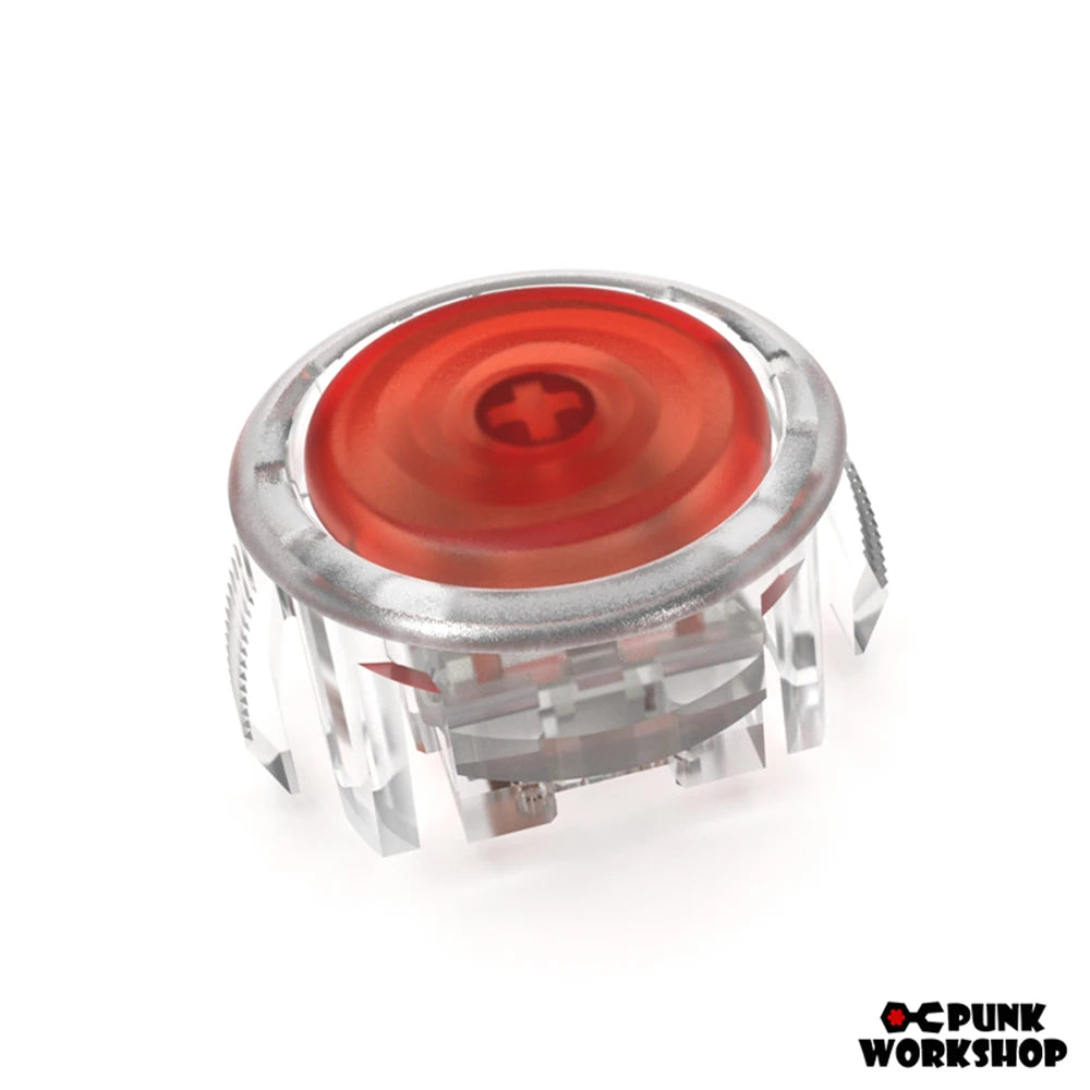 Punk Workshop 2pcs 30mm 14pcs 24mm New PWS V1 Gaming Buttons Kit Replace for Hitbox Arcade DIY Builds Cabinet MAME Machines