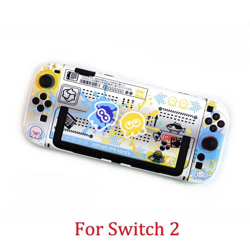 Hard Crystal Case for Nintendo Switch 2 & OLED with TV Dock