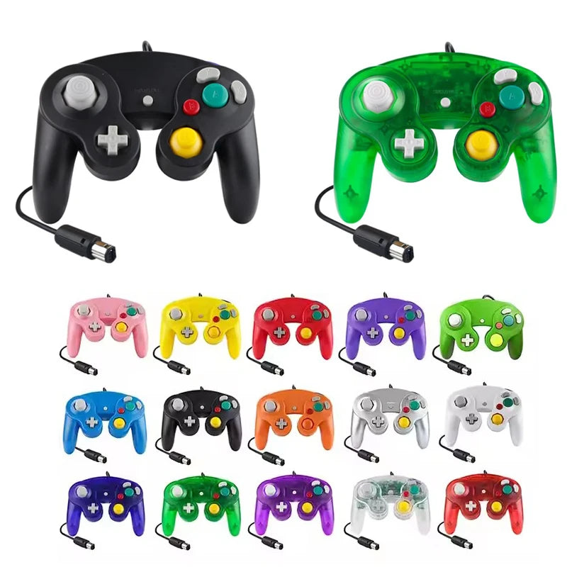 For GameCube NGC Wired Game Controller Gamepad Joystick for NGC Game Console Game Accessories