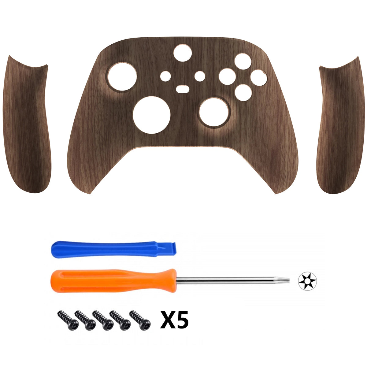eXtremeRate Xbox Series X/S Replacement Shell, Wood Grain
