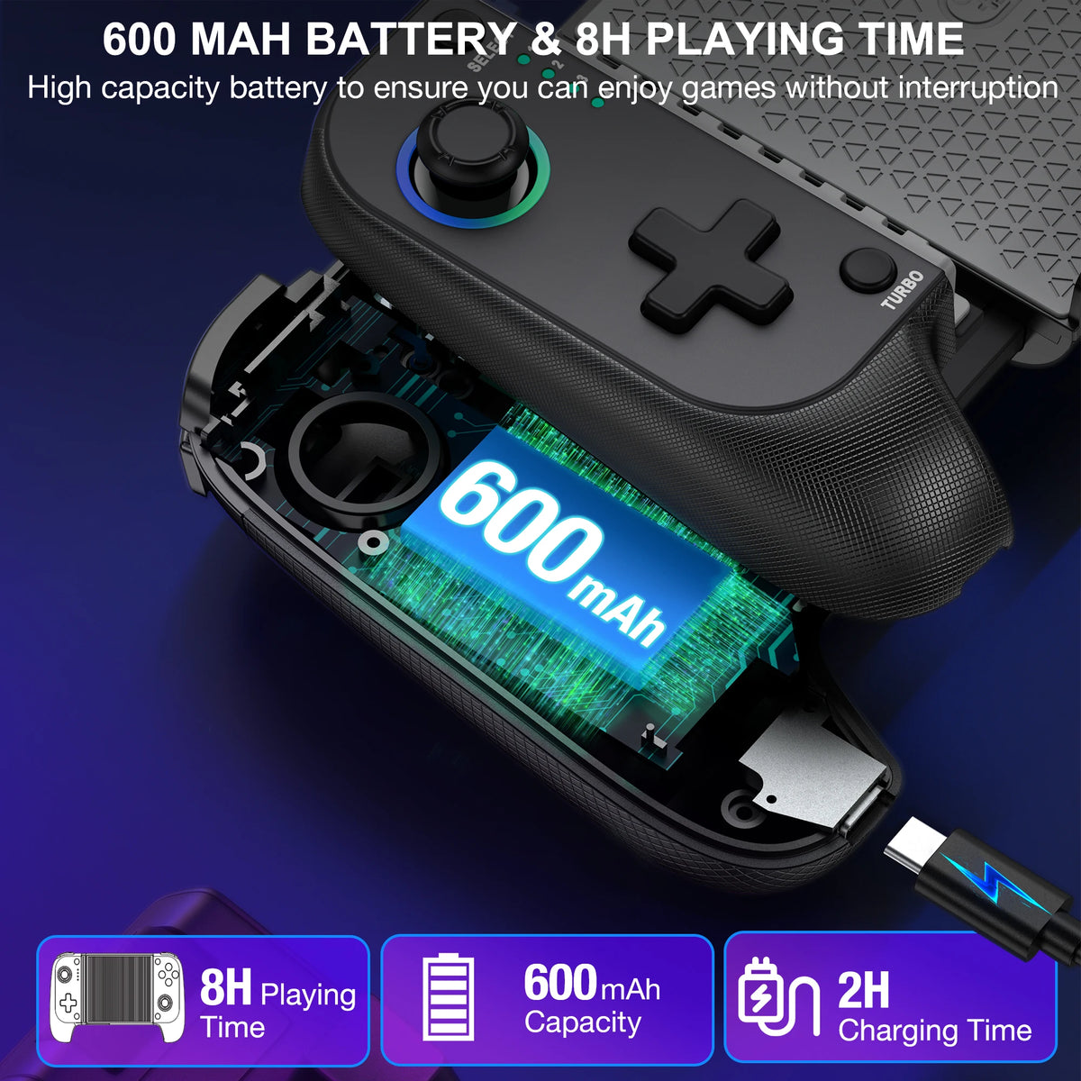 BEBONCOOL MC100 Telescopic Controller for iOS and Android