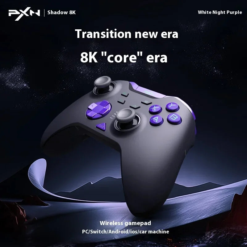 PXN P5 8K Tri-Mode Gamepad with 8000Hz Hall Trigger for PC NS