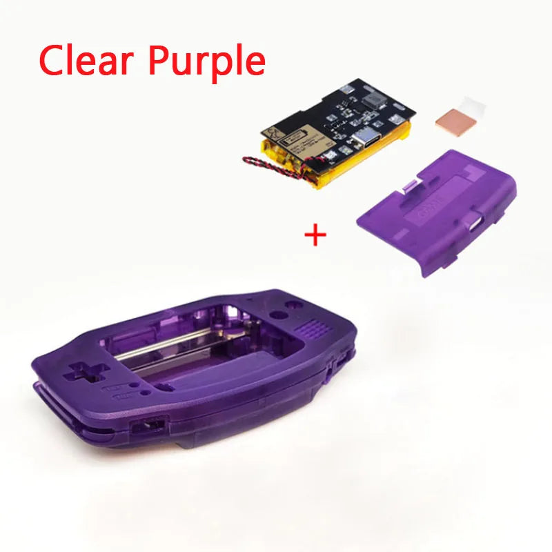 1800mAh Lithium Battery for GBA IPS V3 LCD Kits with Shell Cover