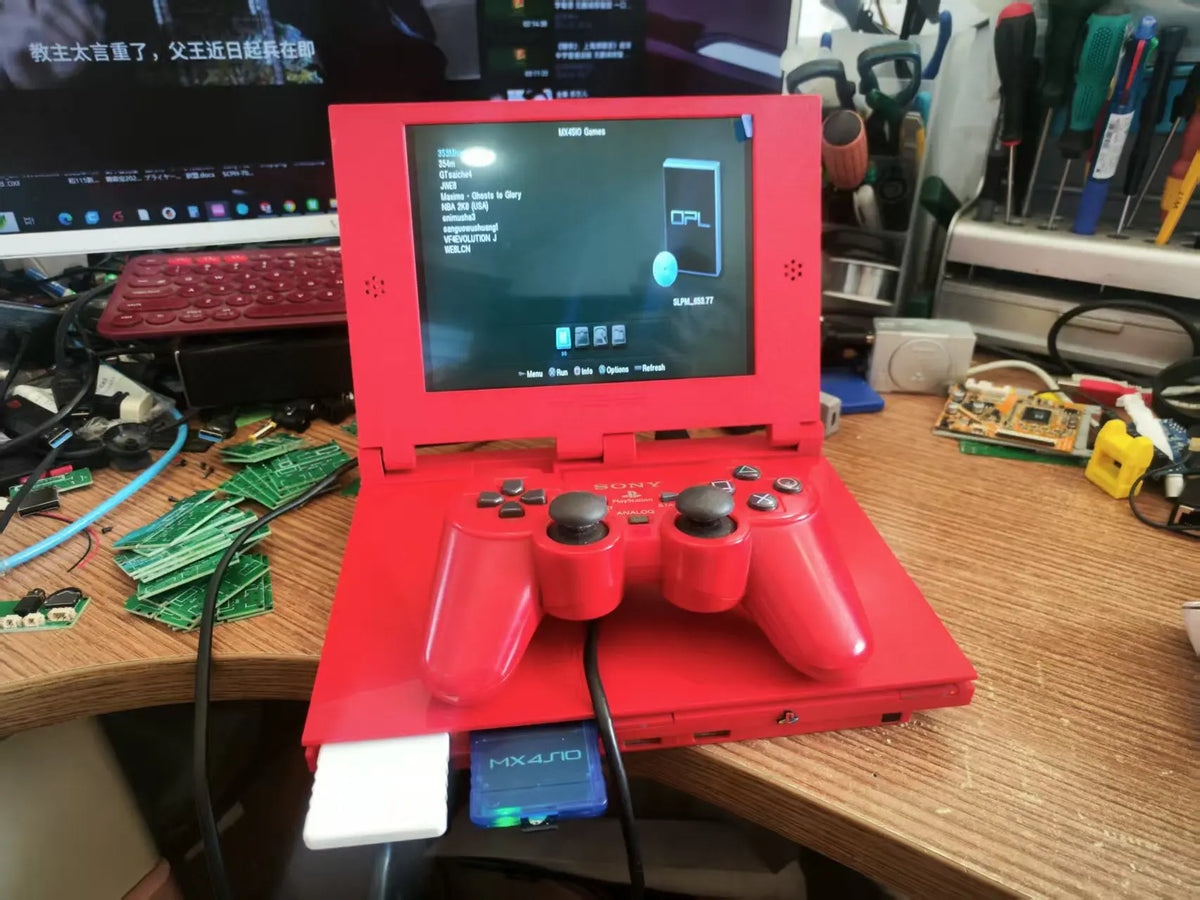 8-Inch Portable Mini Monitor for PS2 Slim 9000X Series, IPS