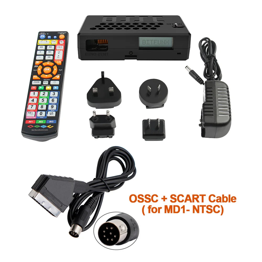 Bitfunx OSSC V1.8 Open Source Scan Converter HDMI Adapter