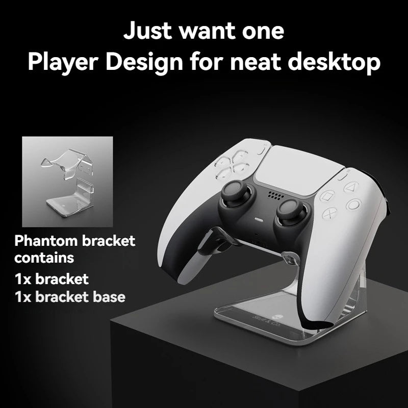 Skull & Co. Phantom Stand Rack Controller Holder Stand for PS5 Xbox Switch Pro Gampad Headset and Other Gaming Accessories
