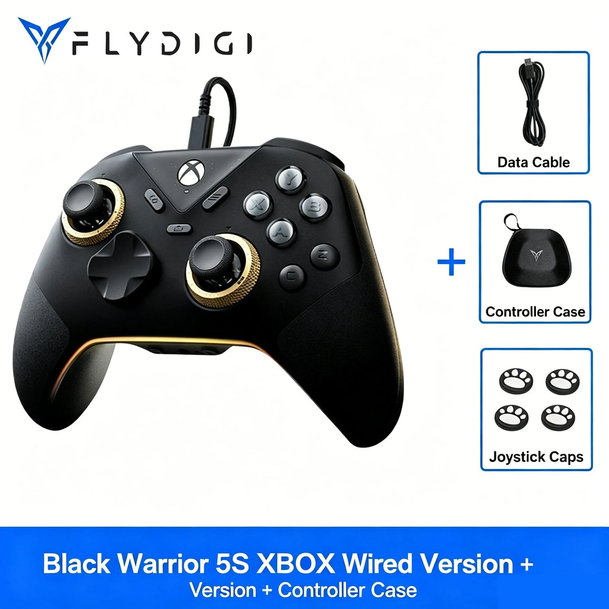 Flydigi Vader 5S Wired Controller for Xbox Series X|S & PC