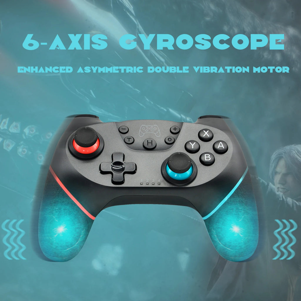 Bluetooth Wireless Gamepad for Switch/OLED/Lite & PC