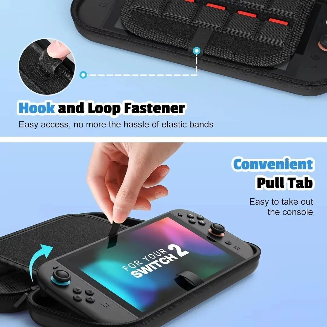 Carrying Case for Nintendo Switch 2, Waterproof Travel Bag