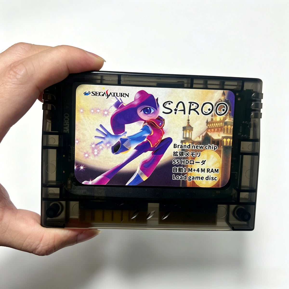 SEGA SATURN 0.9 Firmware Plug and Play DIY SAROO SS Fast Reading Card for Console ，with TF/SD Card Direct Reading Accelerato