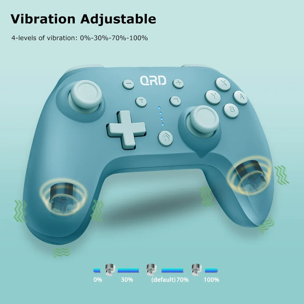 QRD Junior E5 Mini Wireless Controller for Switch, PC, Android
