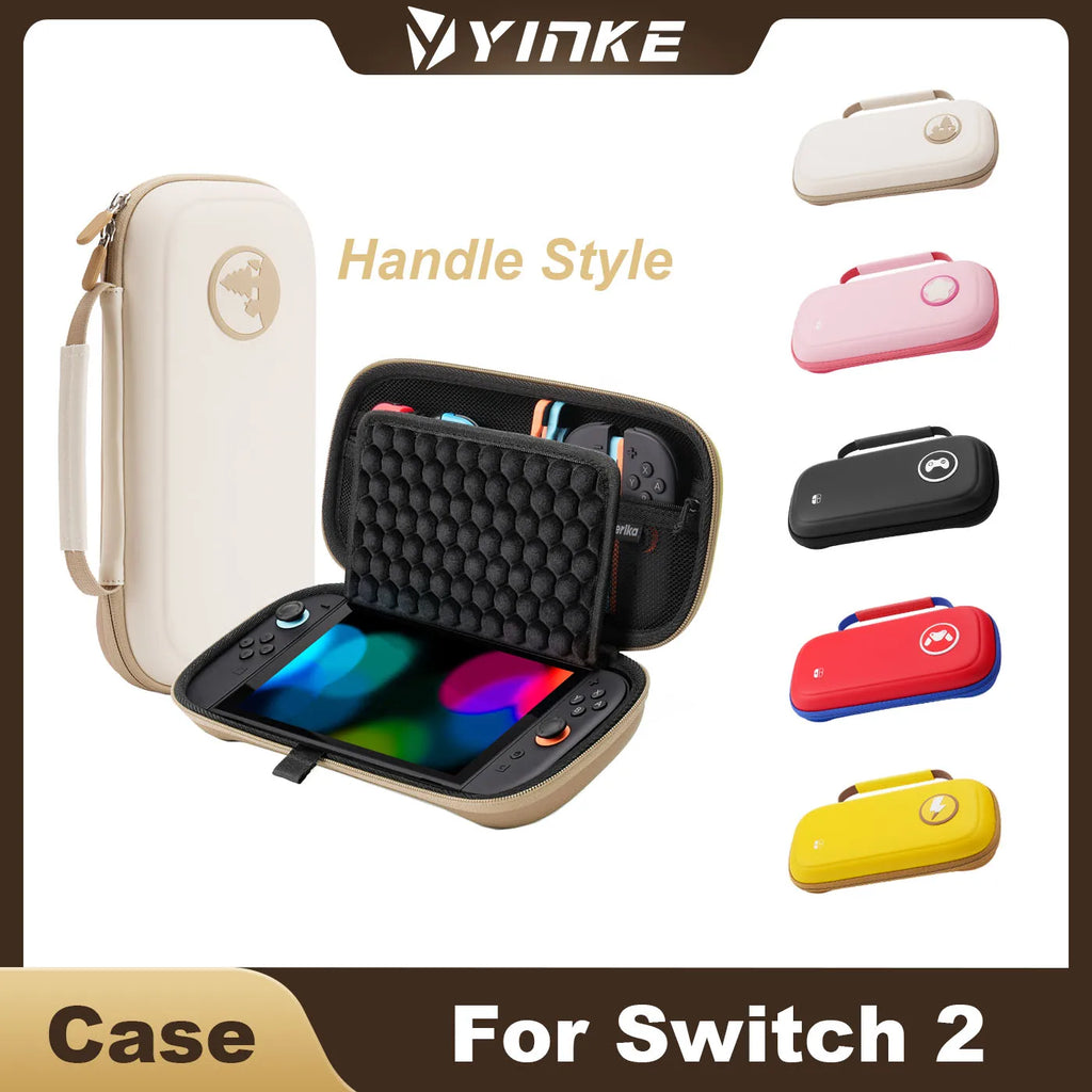Yinke Case for Nintendo Switch 2, 10 Game Card Slots