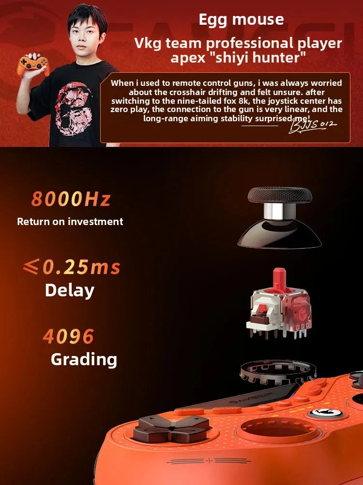 GameSir Tarantula 8K Wired Controller for PC & Steam