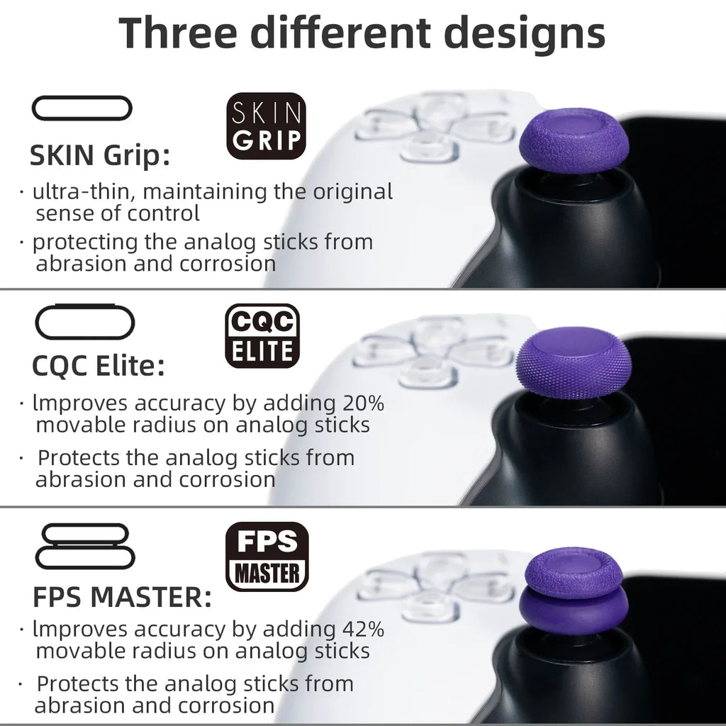 Skull & Co. Thumb Grip Set FPS CQC Joystick Cap Thumbstick Cover for PlayStation Portal PS Portal 6PCS/PACK