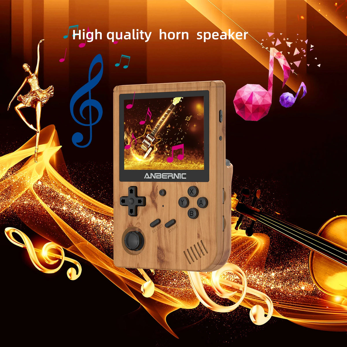 Anbernic RG351V Retro Handheld, 3.5-Inch IPS, Up to 2500 Games