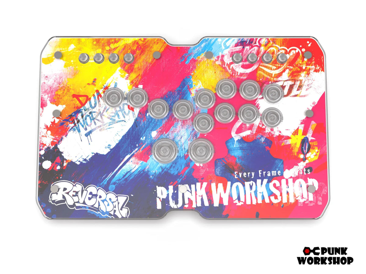 Punk Workshop Mini Hitbox V3 SOCD Fighting Stick for Switch/PC